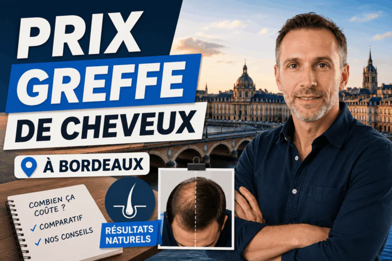Quel est le prix d'une greffe de cheveux à Bordeaux