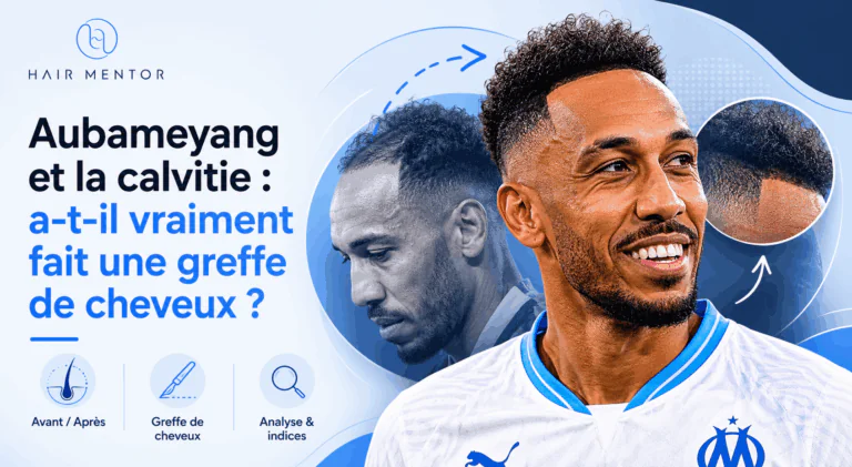 Aubameyang et la calvitie : a-t-il vraiment fait une greffe de cheveux ?