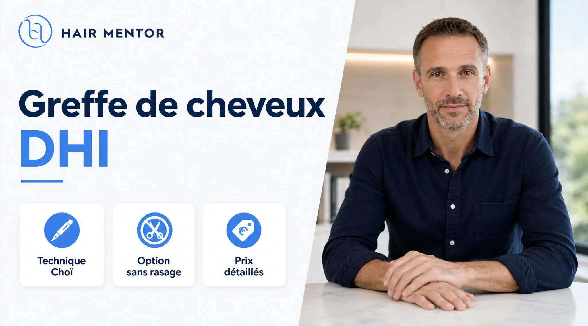 Greffe de cheveux DHI : Tout comprendre avant de se lancer (Guide 2026)