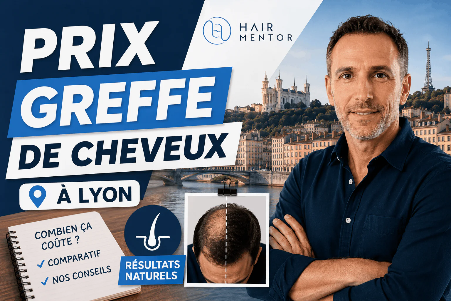 Combien coûte une greffe de cheveux à Lyon en 2026 ?