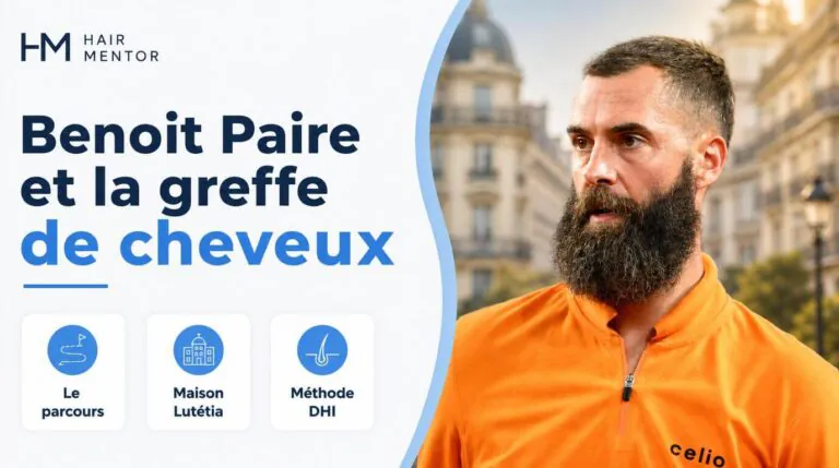 Benoit Paire et la greffe de cheveux : Son Partenariat avec la Maison Lutétia