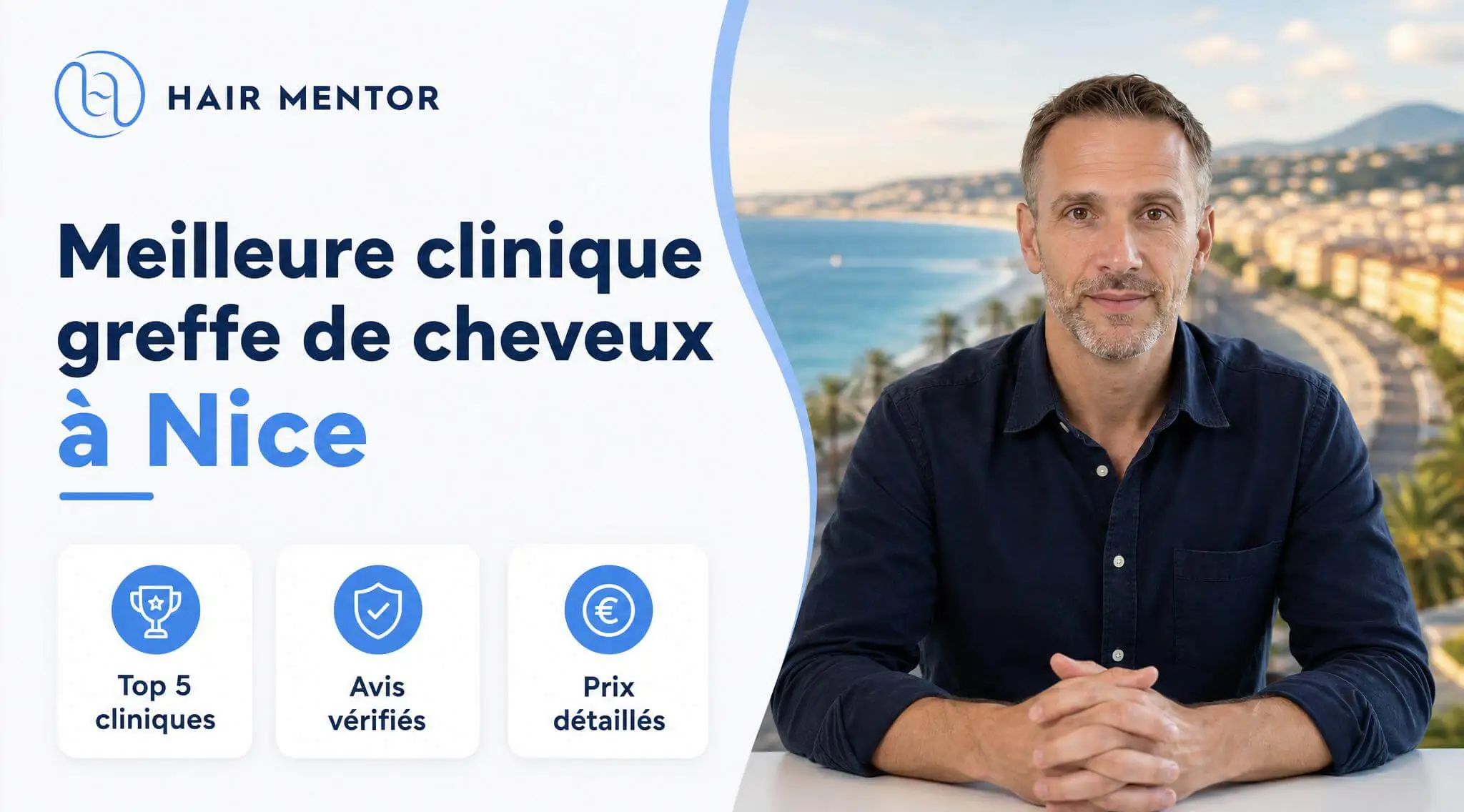 Quelle est la meilleure clinique pour une greffe de cheveux à Nice ?