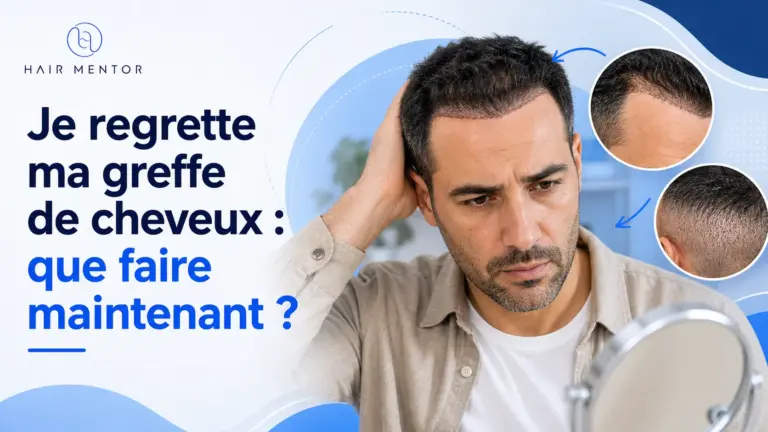 « Je regrette ma greffe de cheveux » : que faire maintenant ?