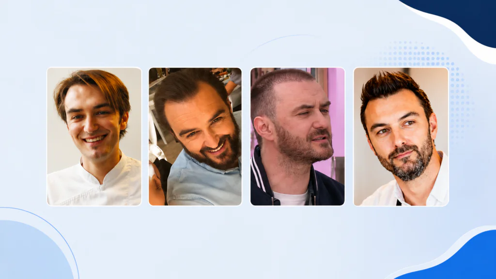 Cyril Lignac évolution cheveux