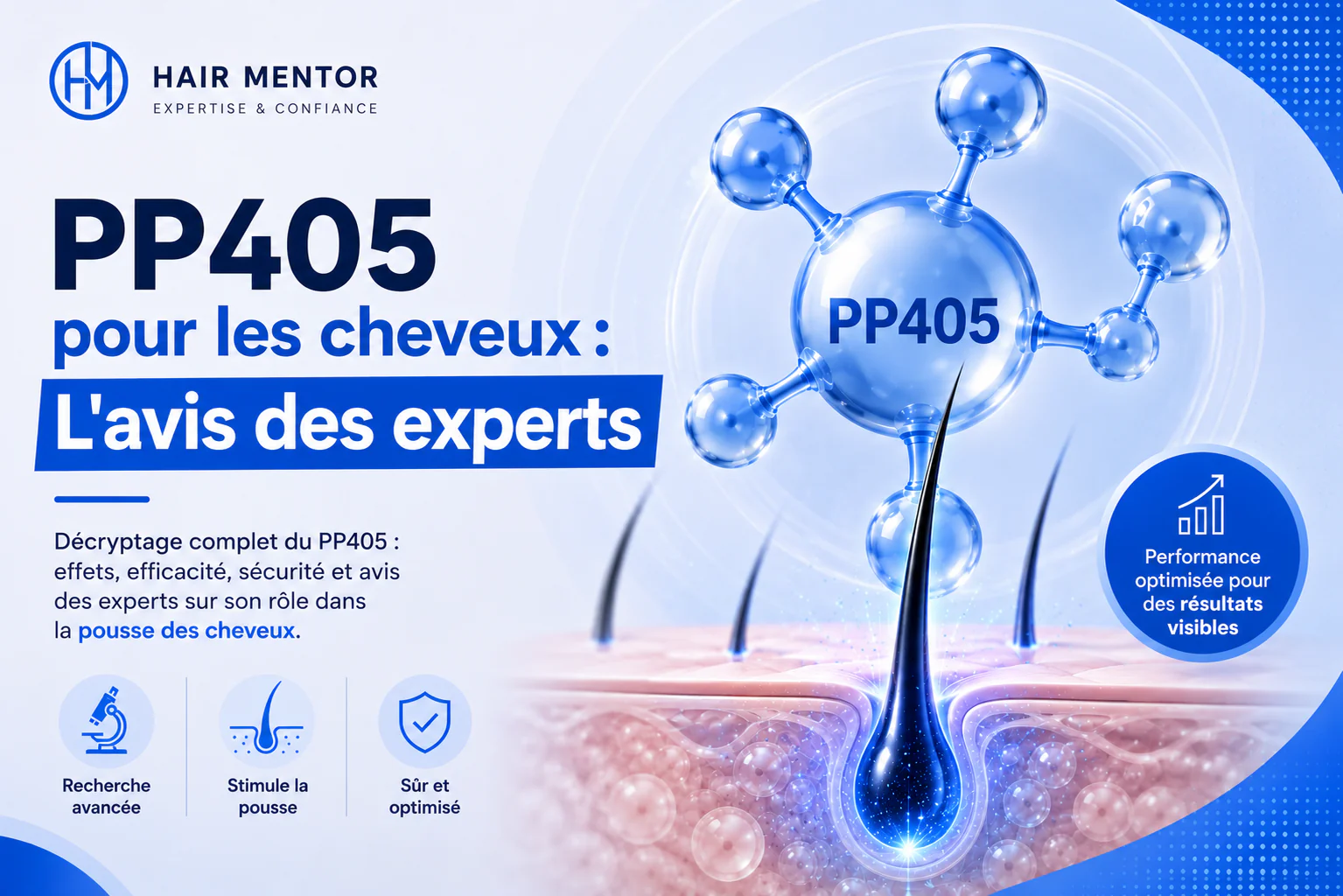 PP405 avis cheveux