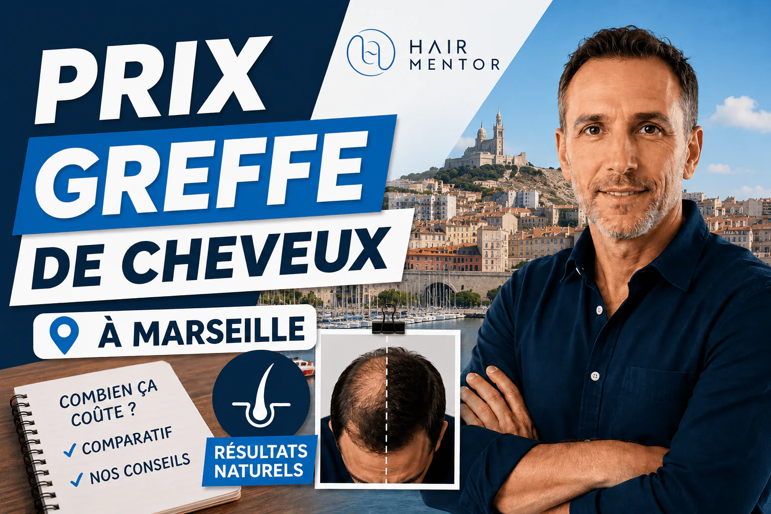 Prix d’une greffe de cheveux à Marseille : le vrai budget (2026)