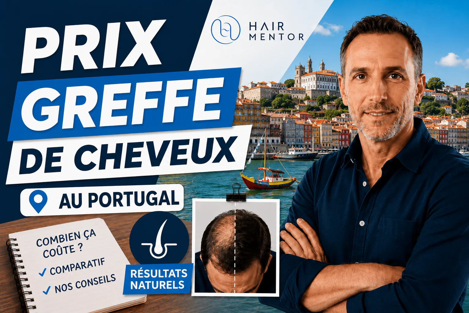Combien coûte une greffe de cheveux au Portugal ?