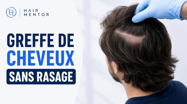 Greffe de cheveux sans rasage