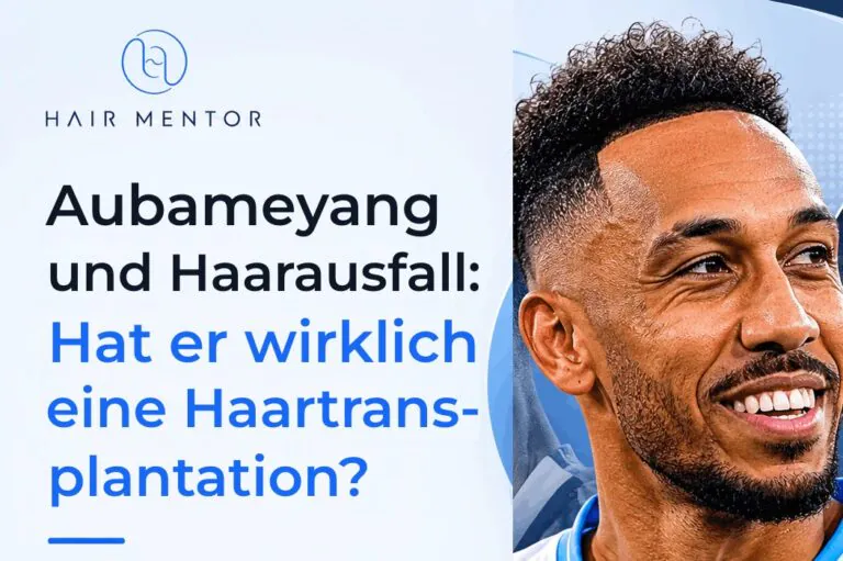 Aubameyang und Haarausfall: Hat er wirklich eine Haartransplantation?