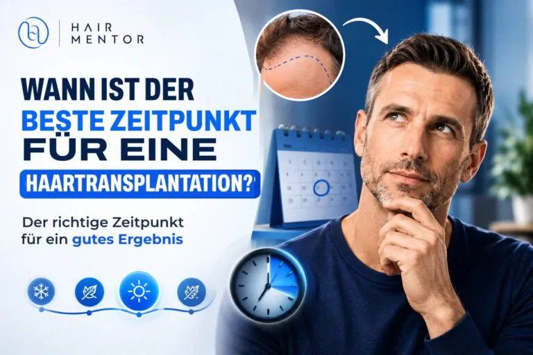 Wann ist der beste Zeitpunkt für eine Haartransplantation?