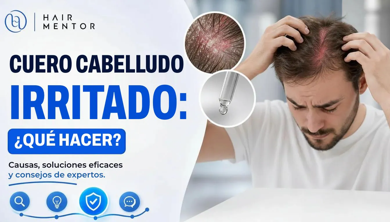 Cuero cabelludo irritado: qué hacer