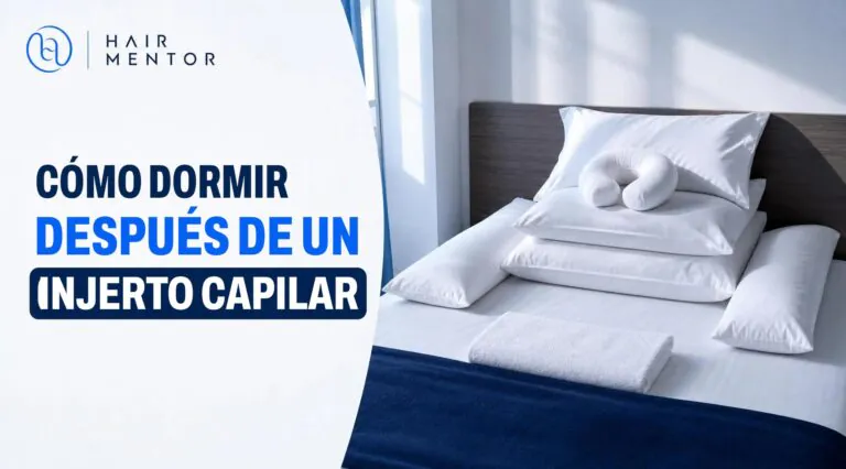 Cómo dormir después de un injerto capilar
