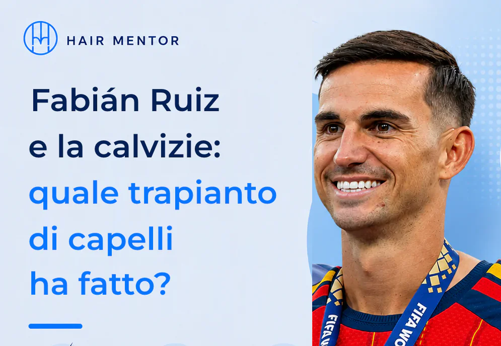 Due ritratti di Fabián Ruiz scattati a distanza di anni