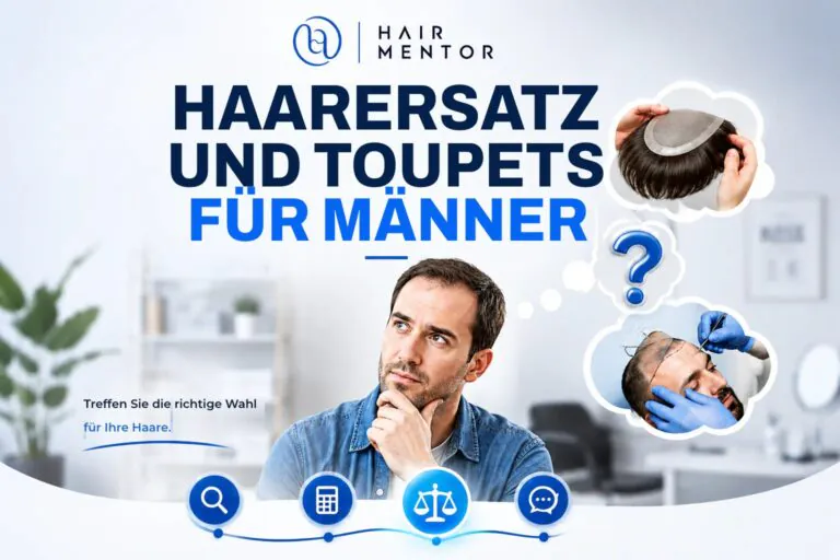 Haarersatz und Toupets für Männer