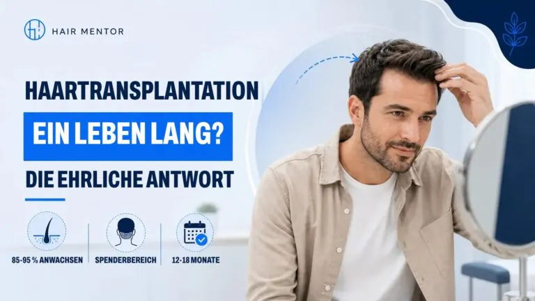 Hält eine Haartransplantation ein Leben lang?