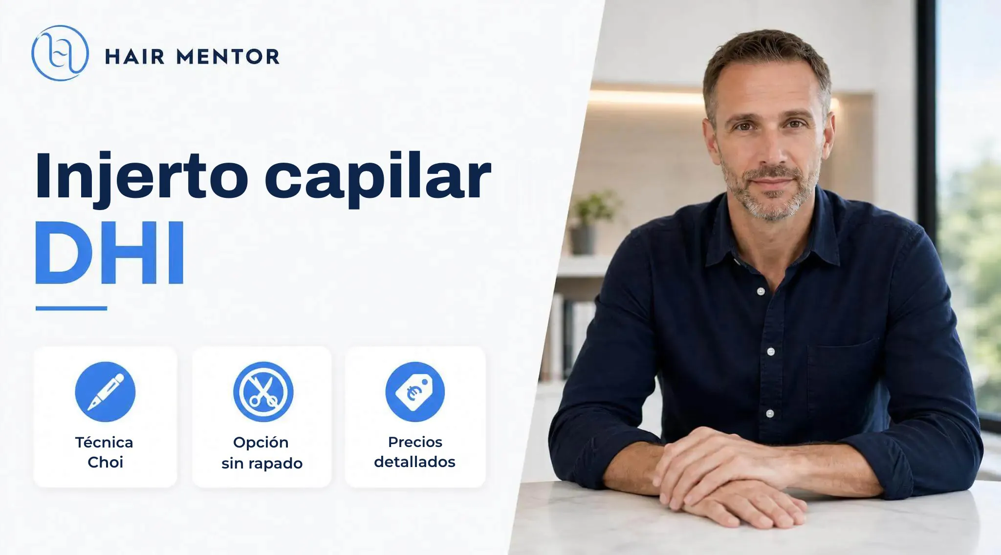 Injerto capilar DHI: técnica, precio y para quién