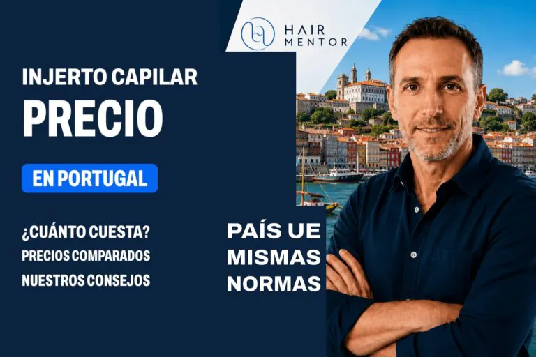 Precio de un injerto capilar en Portugal