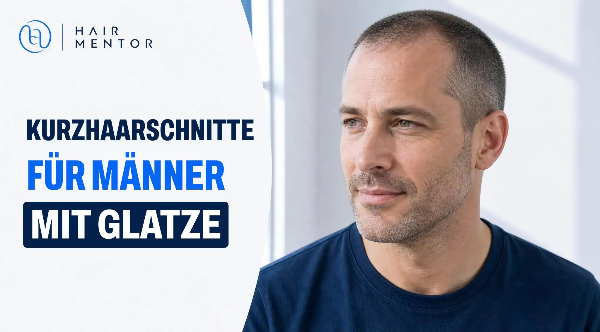 Kurzhaarschnitte bei beginnender Glatze