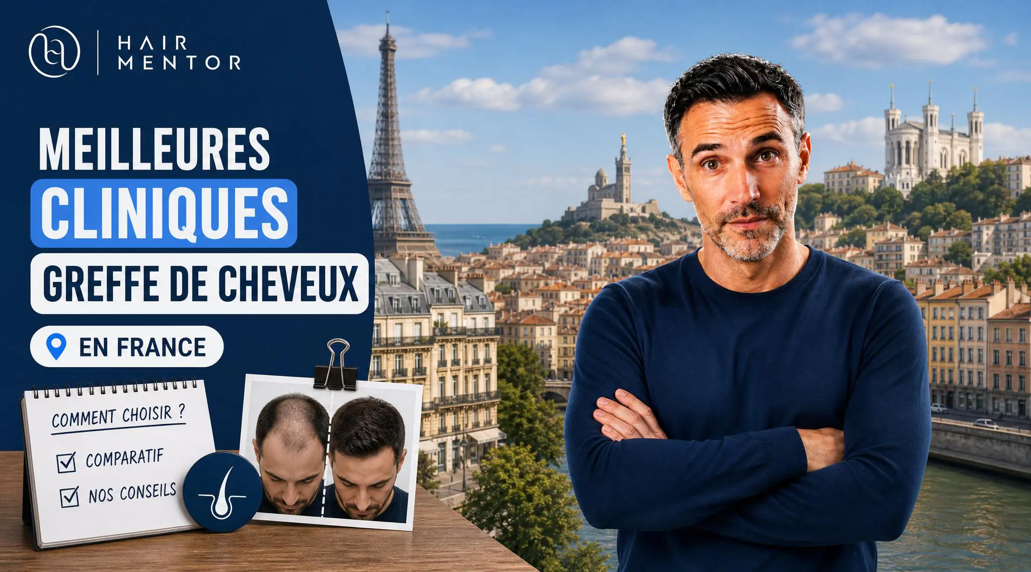 Quelles sont les meilleures cliniques de greffe de cheveux en France ?